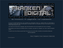 Tablet Screenshot of franken-digital.de